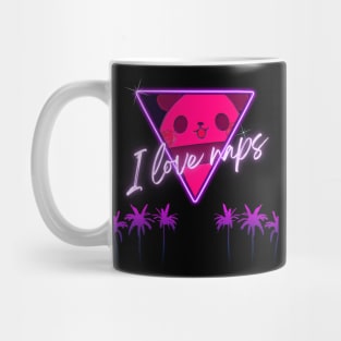 Cute Panda Cyberpunk - I Love Naps - Kawaii Panda #12 Mug